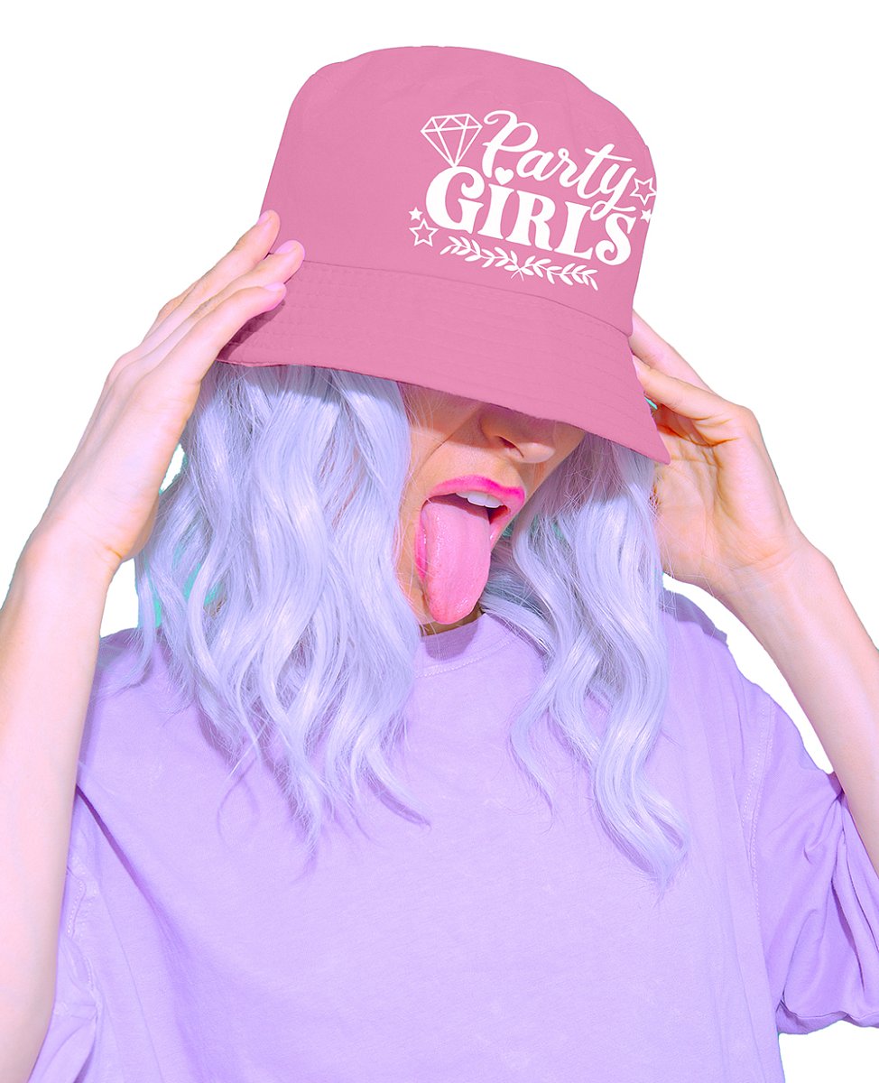 Růžový klobouk na párty - Party Girls