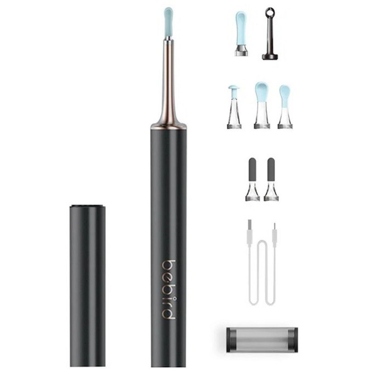 Smart Visual Ear-Clean Rod Bebird T15 white Barva: Černá