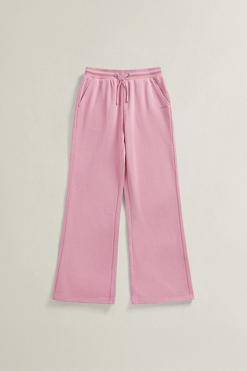 TEPLÁKY GANT STRAIGHT LEG SWEATPANTS WILD PINK