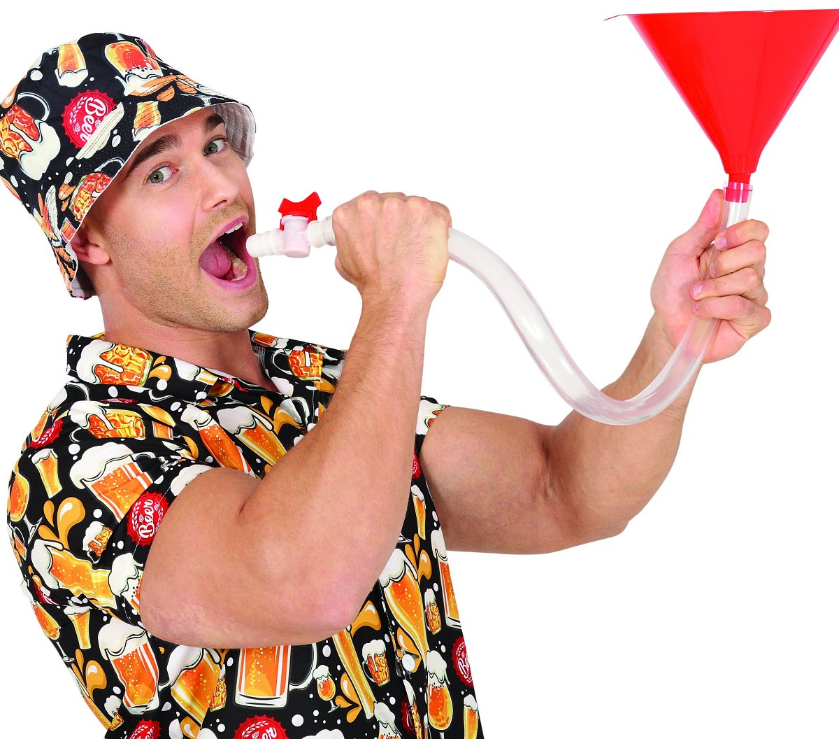 Párty hadice na drinky s trychtýřem 70 cm