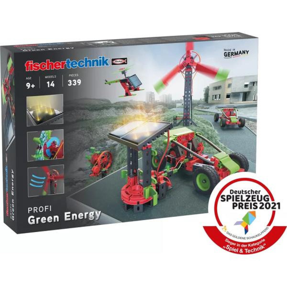 FISCHERTECHNIK Green Energy stavebnice 339 dílů