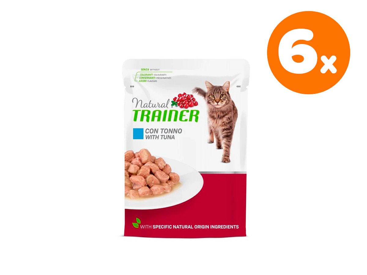 Dárek pro kočky – 6 kapsiček Natural Trainer