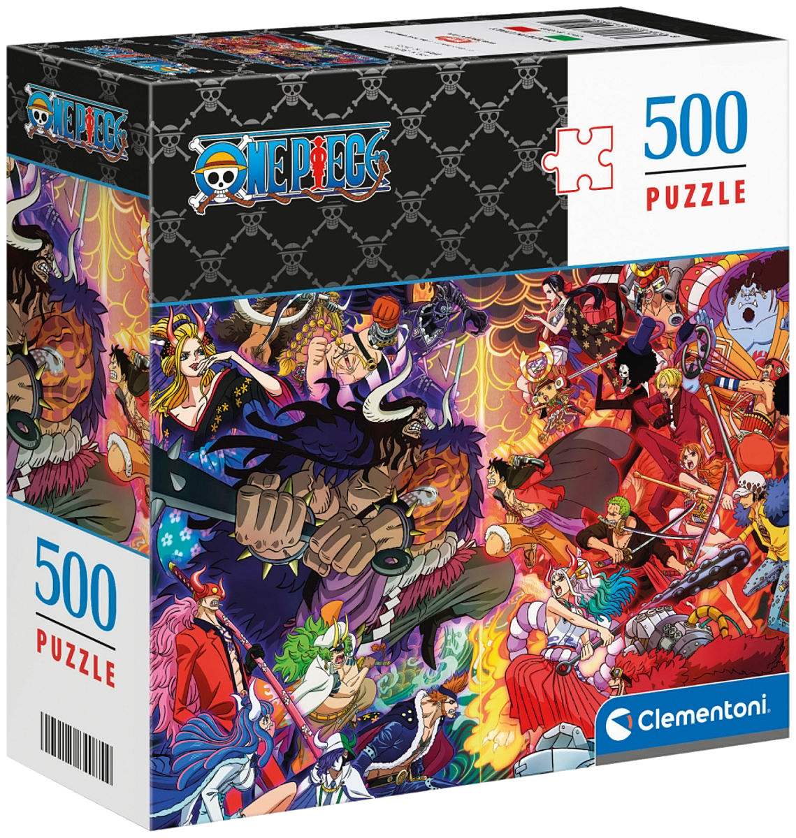 Clementoni Puzzle Dragon Ball / One Piece, 500 dílků (One Piece – Zápas)