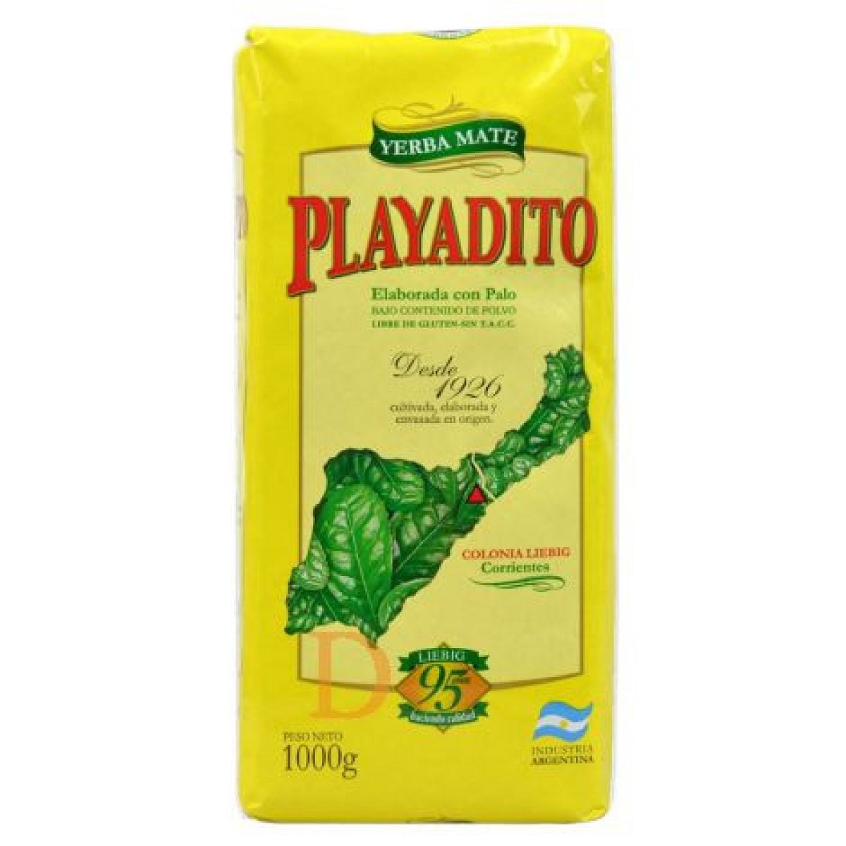Yerba maté Playadito Tradicional 1 kg