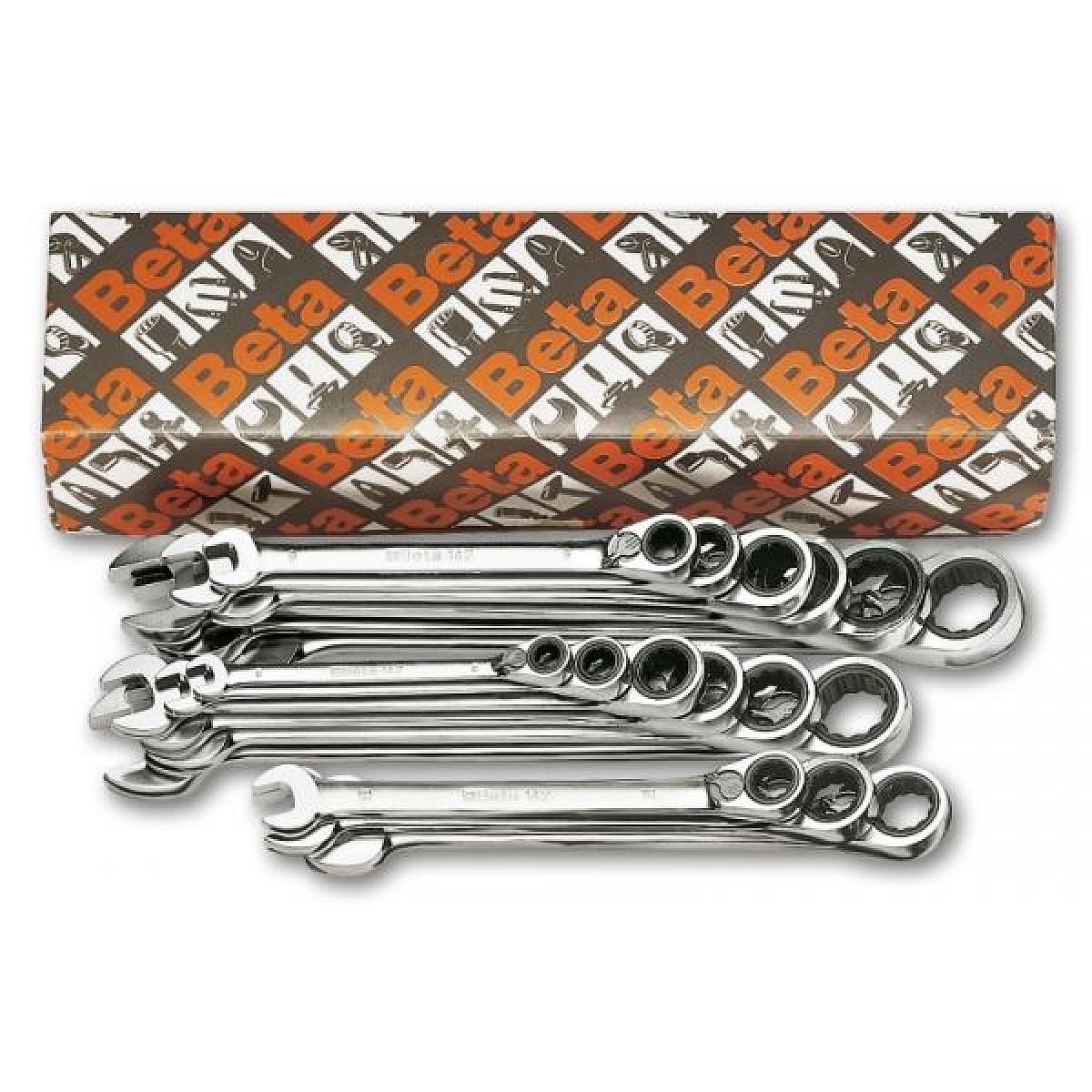Beta tools 142/S19-SADA 19 ŘEHTAČKOVÝCH KOMB.KLÍČŮ