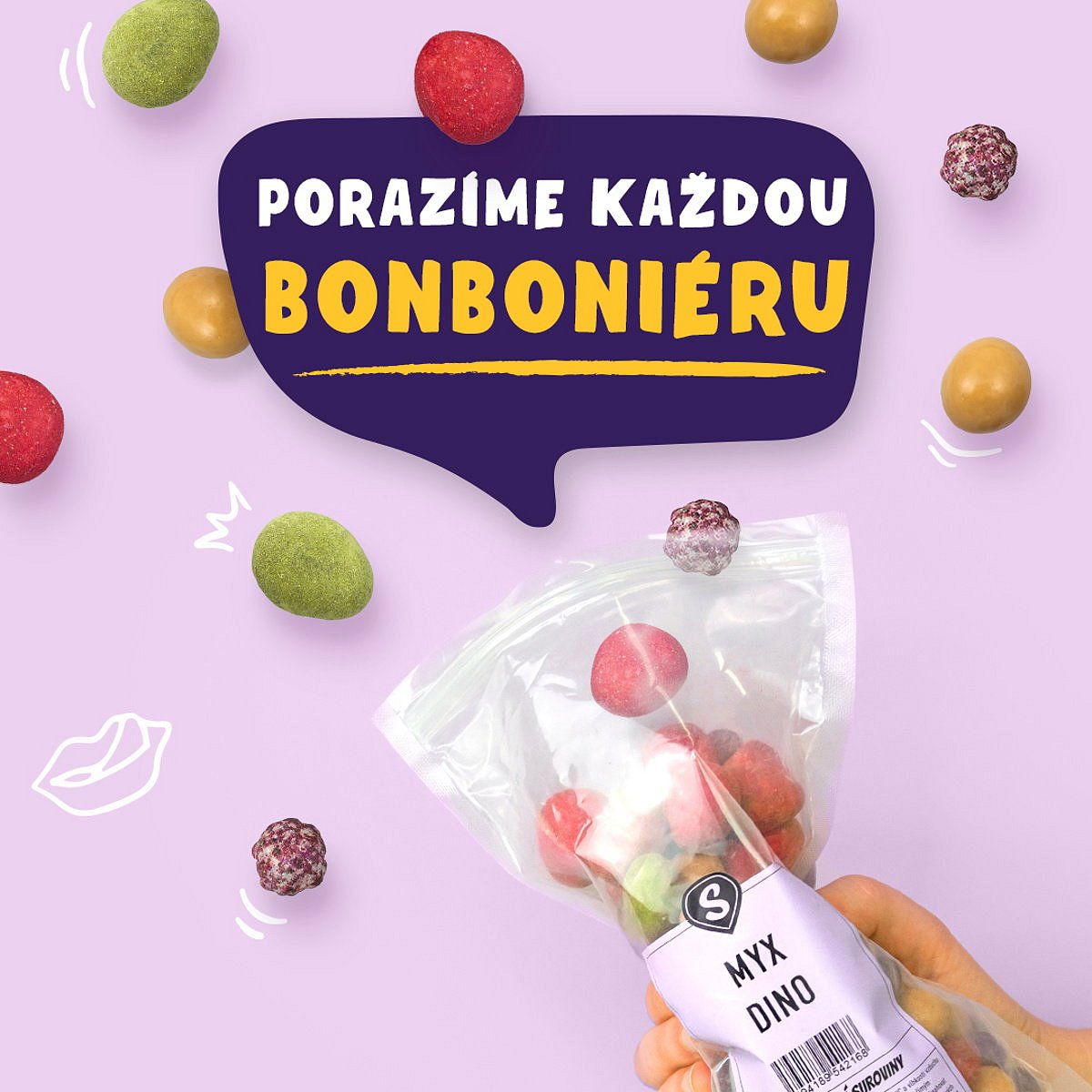 MYX Dino váha 500g