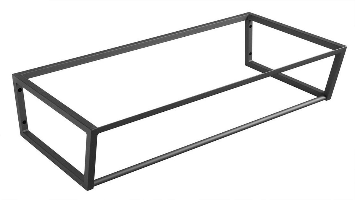 Sapho Ska - Konstrukce pod umyvadlo nebo pod desku, 90 cm, černá mat SKA203