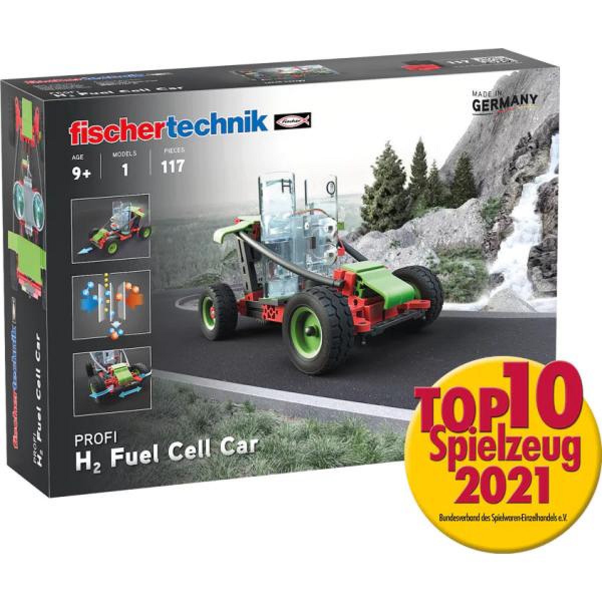 FISCHERTECHNIK H2 Fuel Cell Car 117 dílů