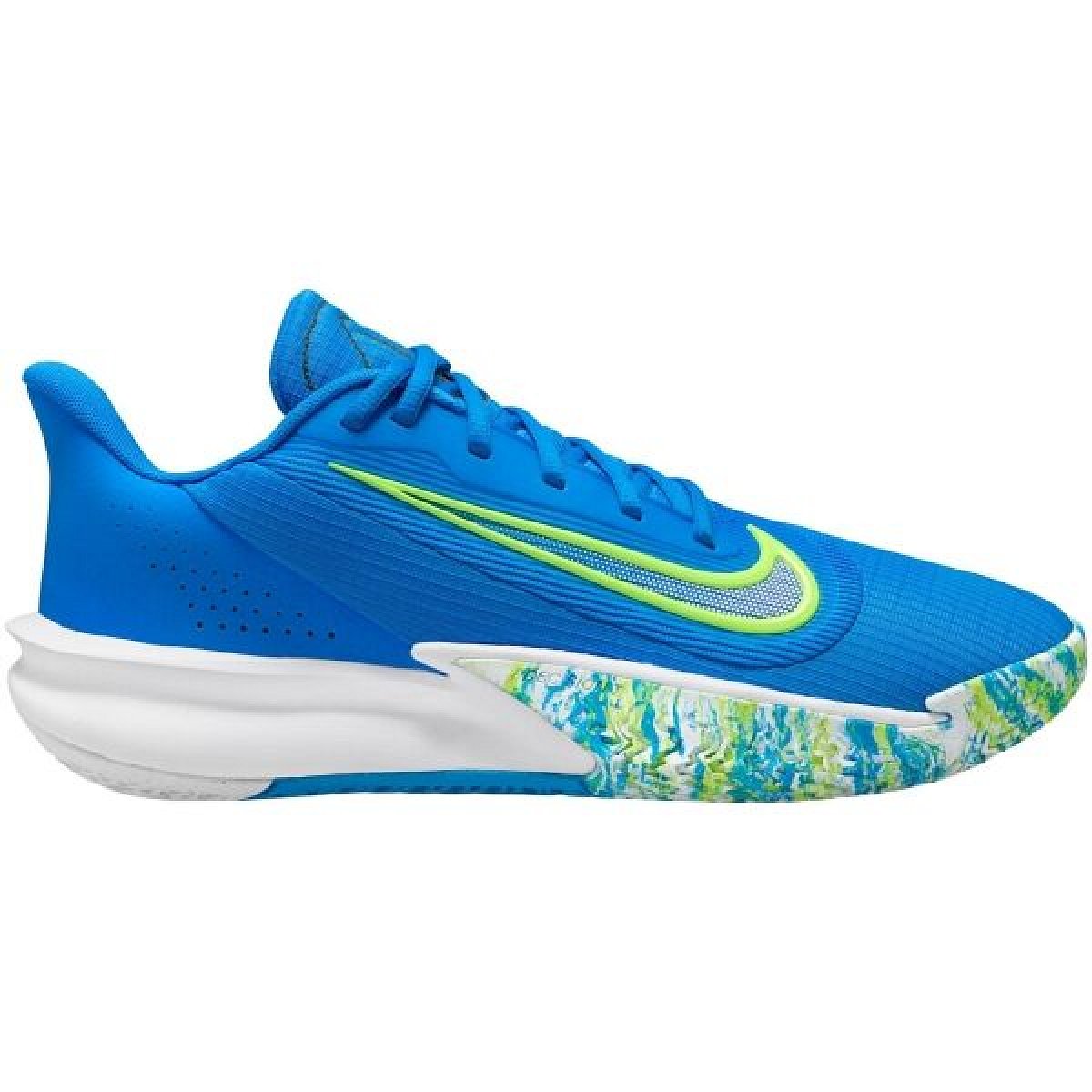 Nike PRECISION VII Pánská basketbalová obuv, modrá, velikost 43