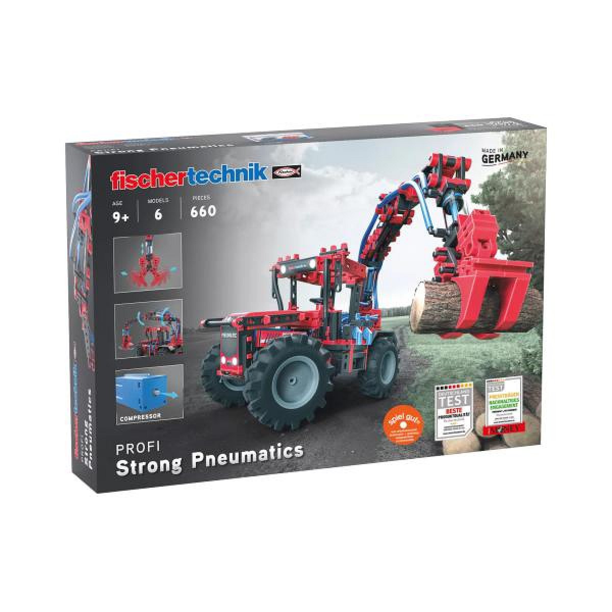FISCHERTECHNIK Strong Pneumatics stavebnice 660 dílů