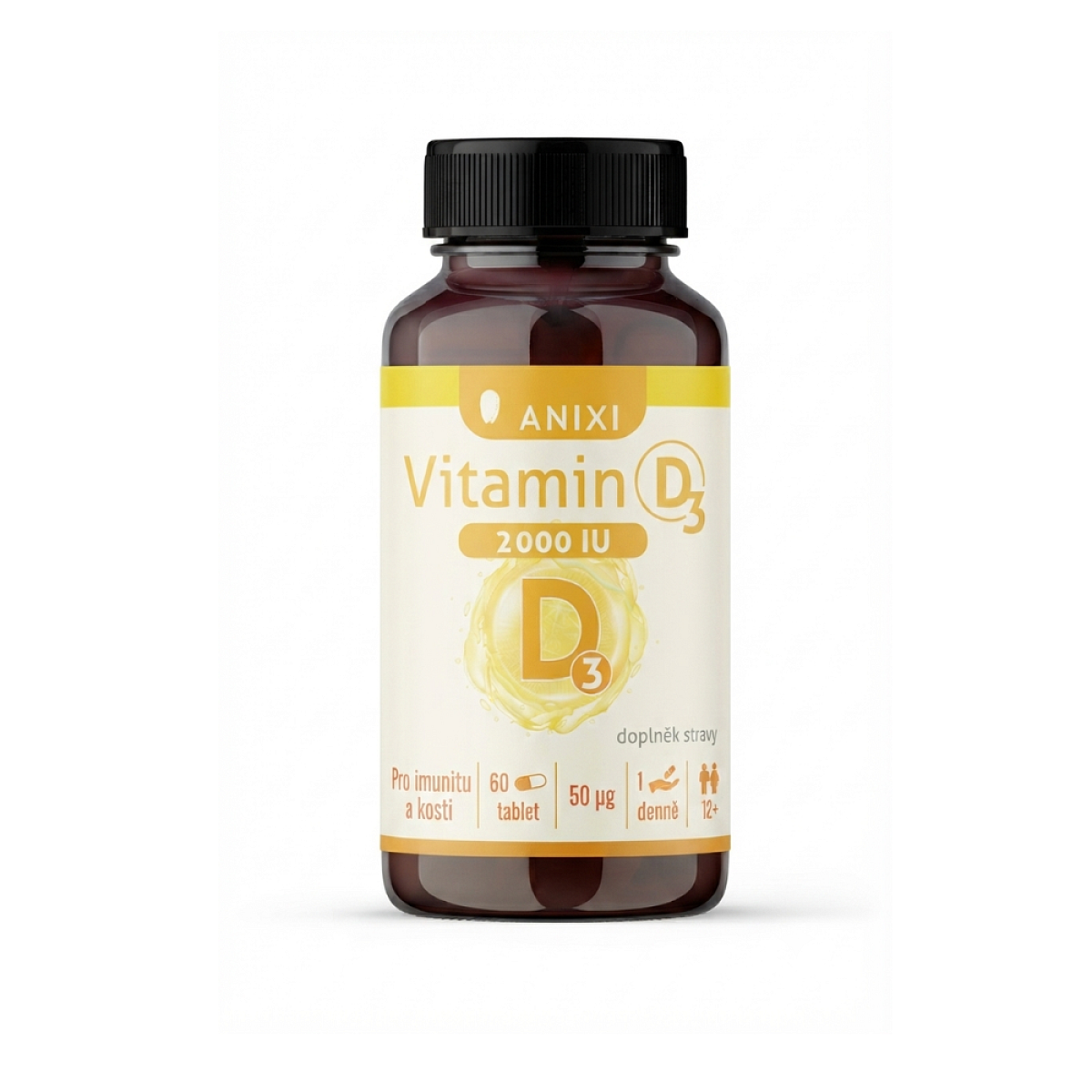 Anixi Vitamin D3 2000 IU 60 tablet