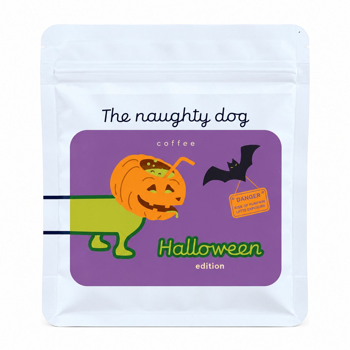 The naughty dog ETH&Kenya 200g, Halloween edition