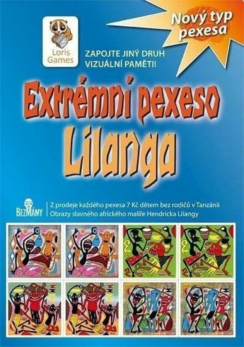 Extrémní pexeso Lilanga - Lilanga Hendrick