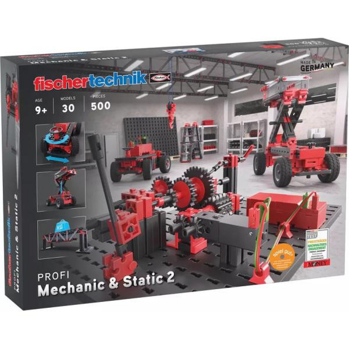 FISCHERTECHNIK Mechanic+Static 2 stavebnice 500 dílů