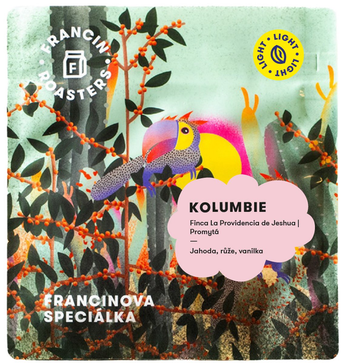 Kafe Francin Kolumbie Finca La Providencia De Jeshua 250g