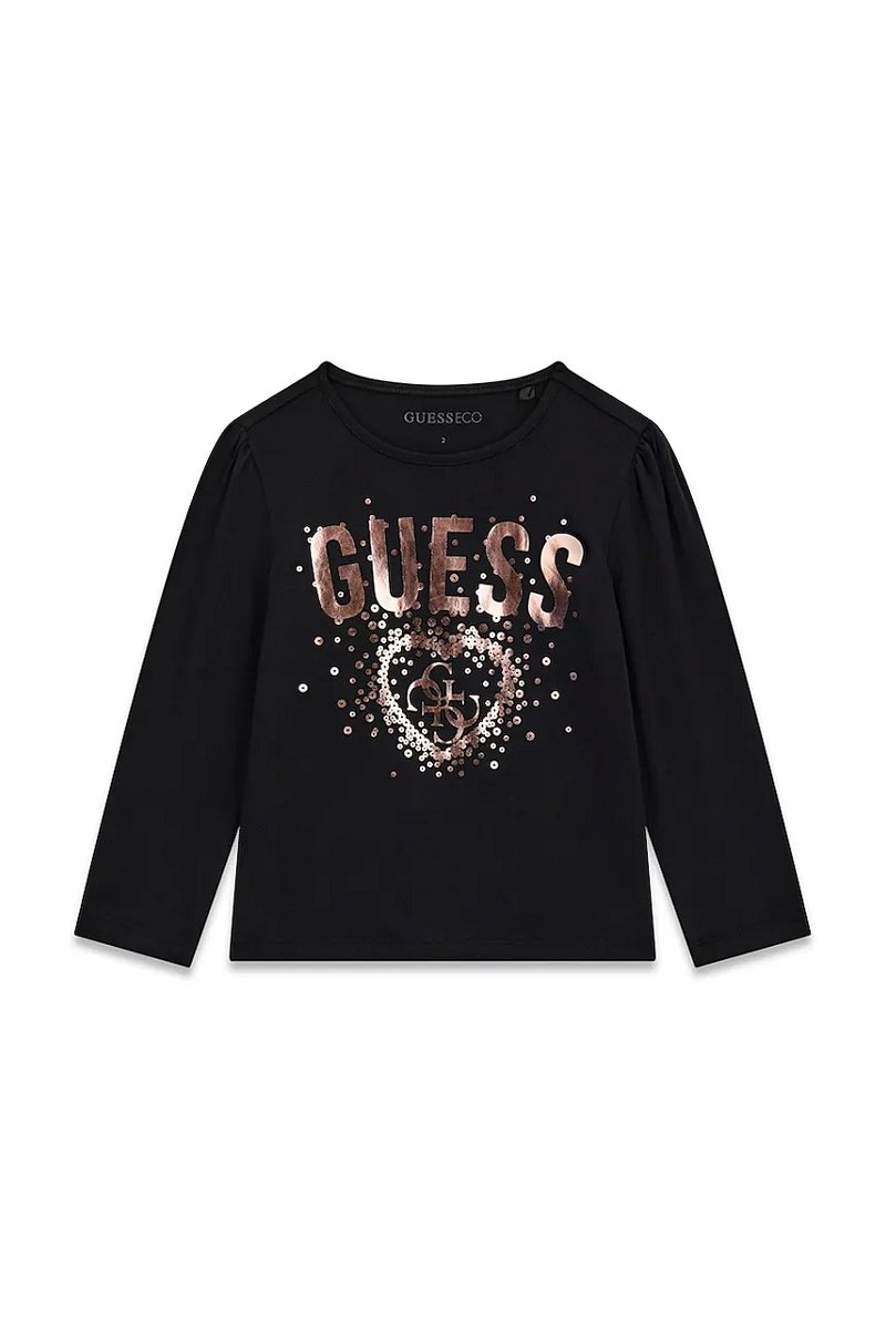 Guess  tričko s dlouhým rukávem dětské bavlněné