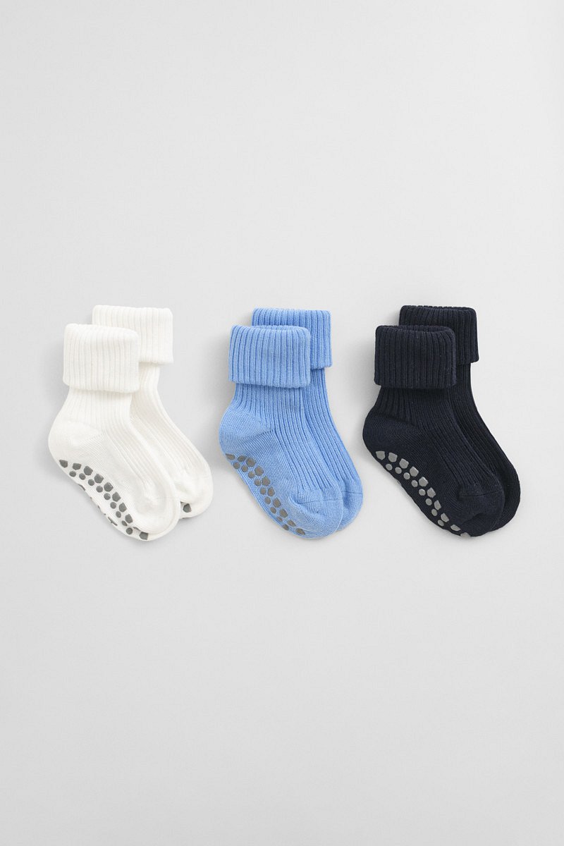 PONOŽKY GANT SOCKS 3-PACK CAPRI BLUE