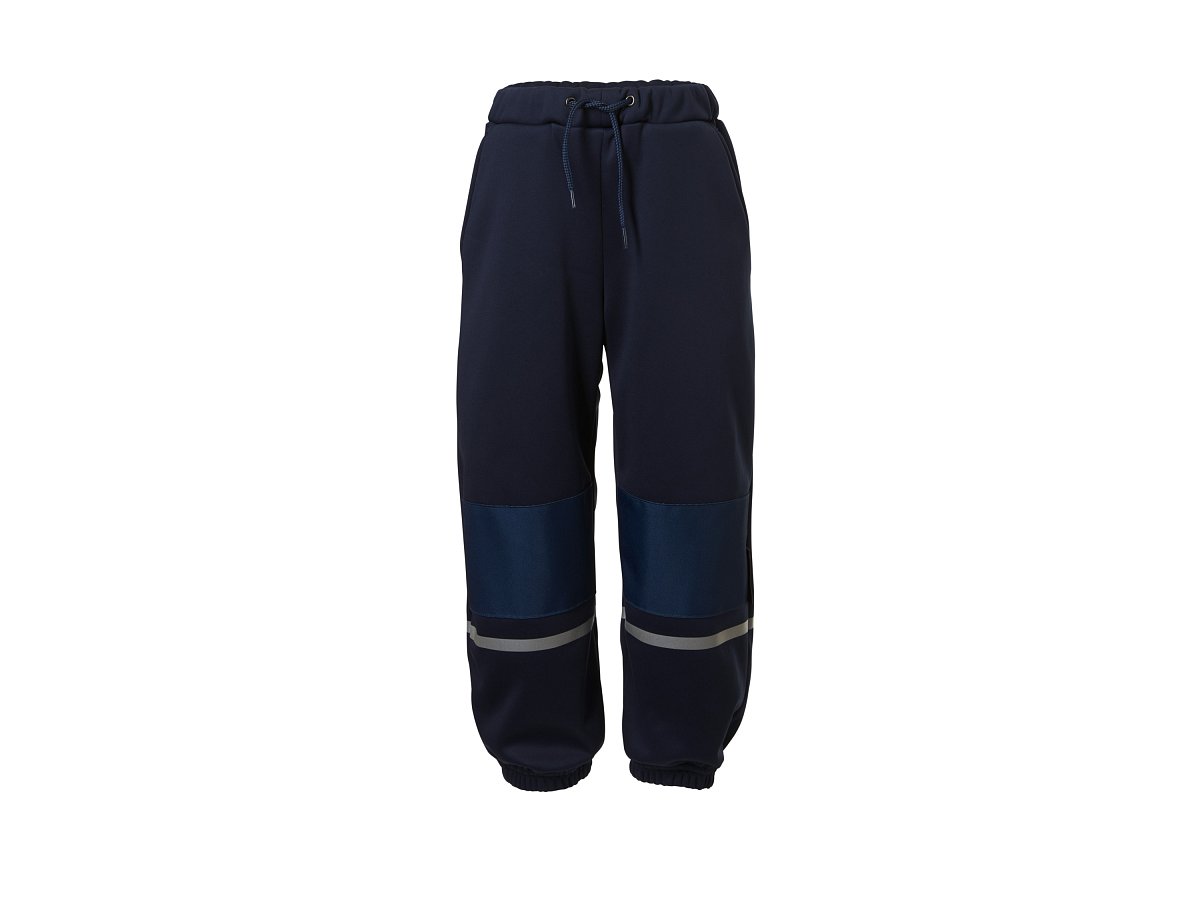 Lupilu® Dětské softshellové kalhoty, zateplené. (navy modrá, 122/128)
