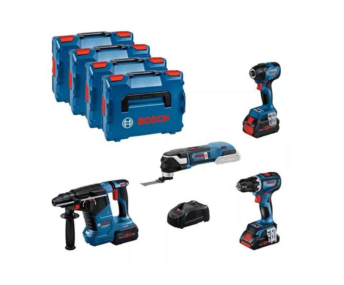 Bosch Nářadí - 12dílná sada AKU nářadí, baterií a nabíječky 0615990N34